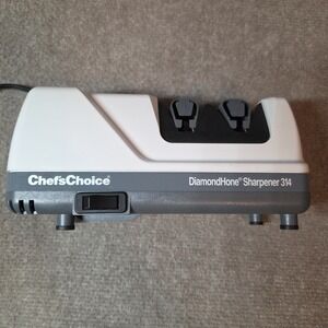 Chefs Choice 314 Diamond Hone Electric Knife Sharpener Two Stage Tested
